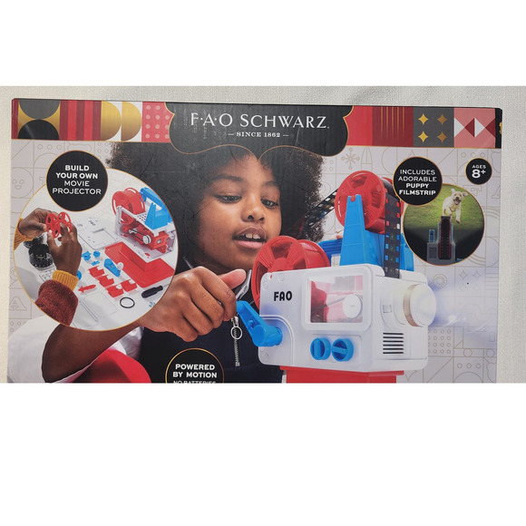 F.A.O Schwarz build your own movie projector - Picture 7 of 11